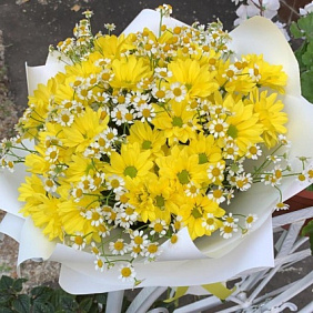 Букет цветов "Яркое лето" №161