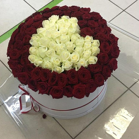 Букет цветов Любящее сердце - Фото 2