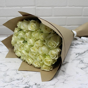 Букет из 31 розы 70см