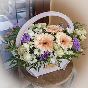 Ящик  с цветами №188