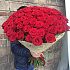 Букет 101 красная роза №175 - Фото 4