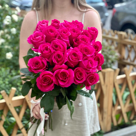 Букет премиум 25 роз 70 сантиметров:) - Фото 2