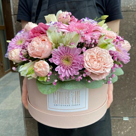 Цветы в коробке №475