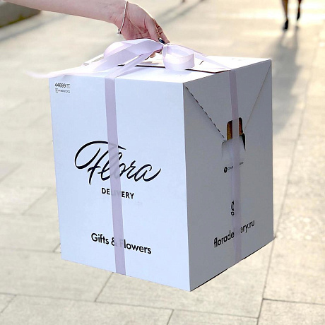 Букет из 25 роз Nina в вазе - Фото 6