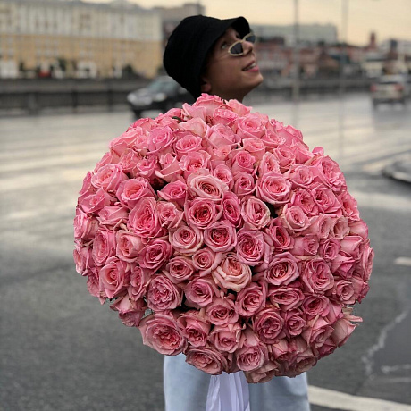 Букет цветов Pink Ohara - Фото 2