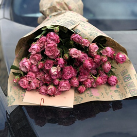 Букет роз "Розовое наваждение"