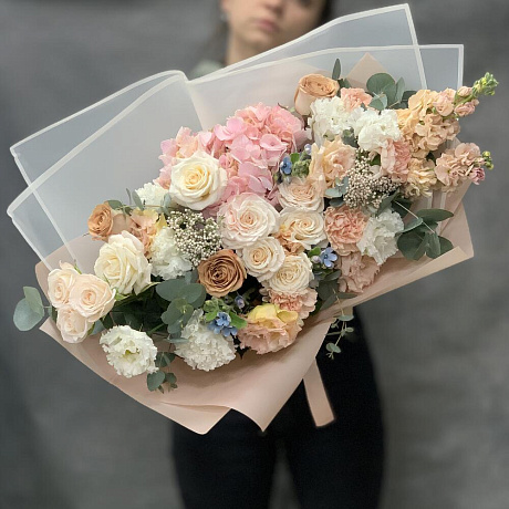 Букет цветов Чистое сияние - Фото 3