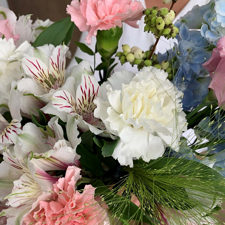 Букет цветов Утренние краски - Фото 5