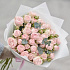 Кустовые пионовидные розы с эвкалиптом - Фото 2