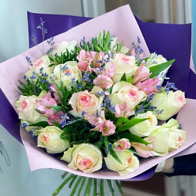 Букет цветов №455