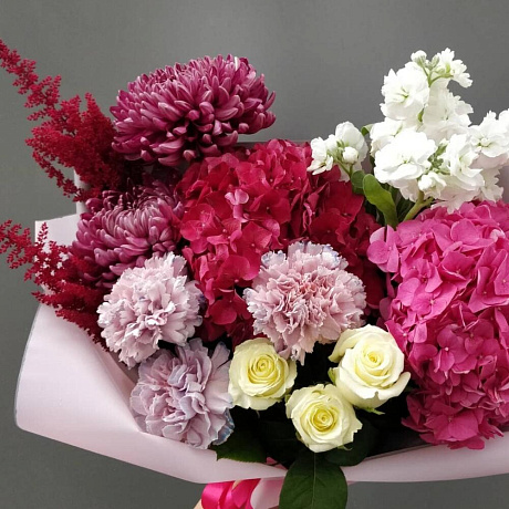 Букет цветов Нежный октябрь - Фото 3