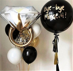 Композиция из шаров "Феерия" №5