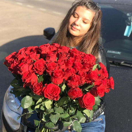 Букет цветов Amore rozes - Фото 5