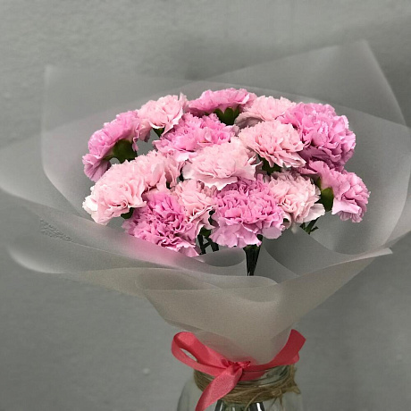 Букет цветов Dianthus pink O Hara - Фото 2