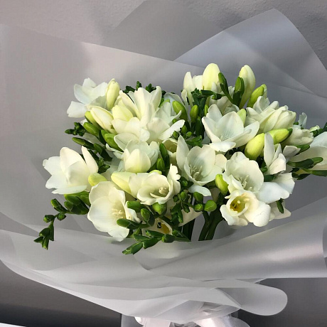 Букет цветов Фрезия - Фото 4