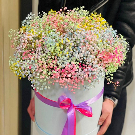 Композиция цветочная «Радуга» - Фото 3