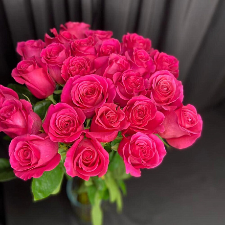 Букет из 25 роз длинных - Фото 4