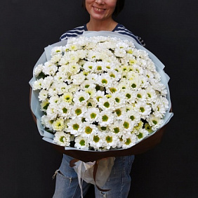 Букет цветов "Зефир в шоколаде"