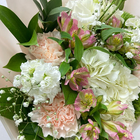 Букет цветов «Нежная гамма» - Фото 6