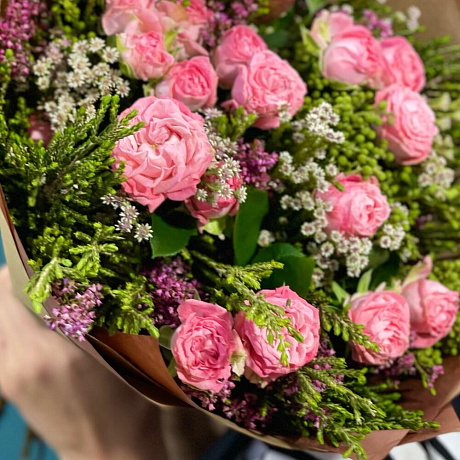 Букет цветов Полевой Африка - Фото 4