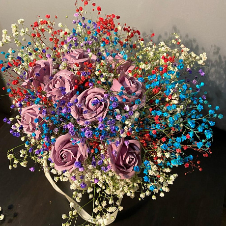 Букет цветов Позитив - Фото 2