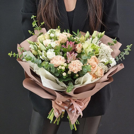 Авторский букет цветов № 130 - Фото 2