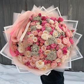 Букет цветов "Будь моей"