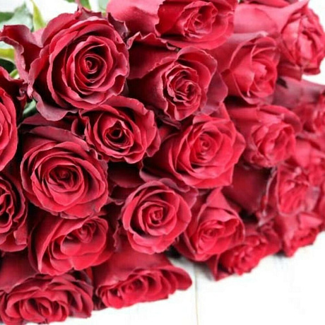 Букет из 25 эквадорских роз №172 - Фото 3