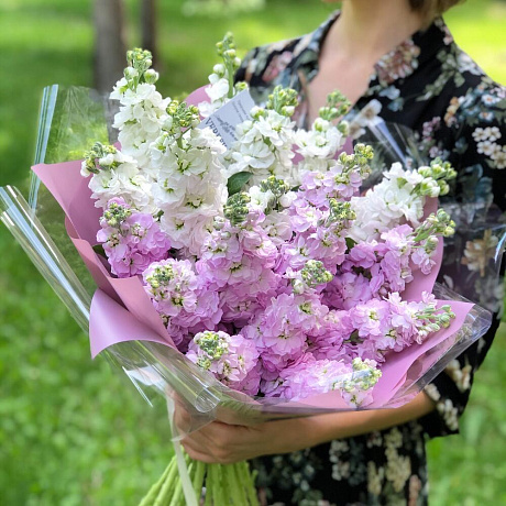Букет цветов Душистая маттиола - Фото 2