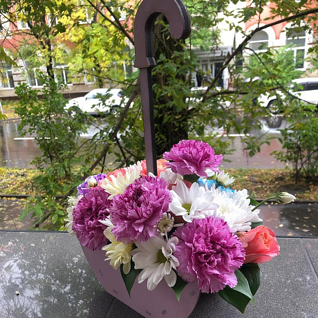 Букет цветов Осенний подарок - Фото 4