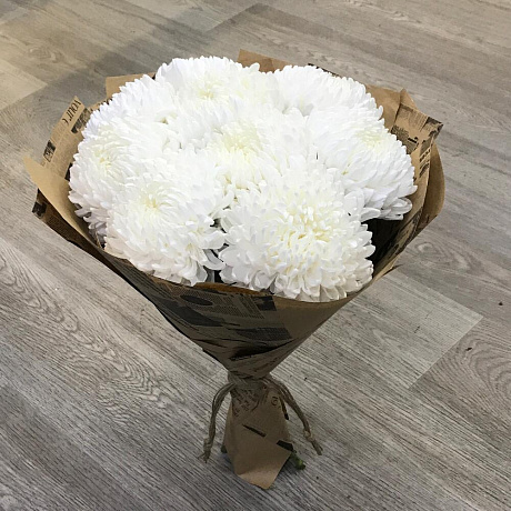 Букет цветов Снег - Фото 3