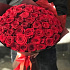 Букет из 51 Алой розы - Фото 4