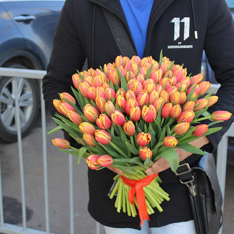 Букет цветов Тюльпаночка - Фото 2