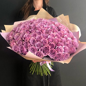 Букет цветов "Purple passion XXL"