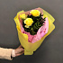 Букет комплимент из желтых роз - Фото 2