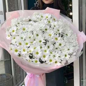 Букет "Белая хризантема" №167