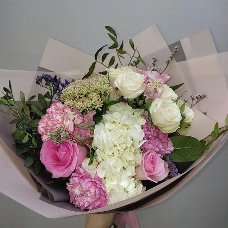 Букет цветов Нежное ассорти - Фото 3