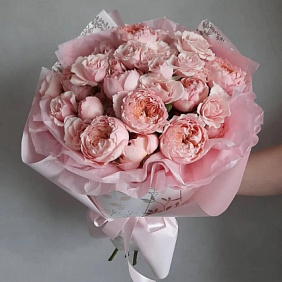 Букет "Пионовидная Джульетта" №160