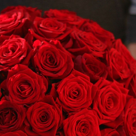 39 красных роз в коробке - Фото 4