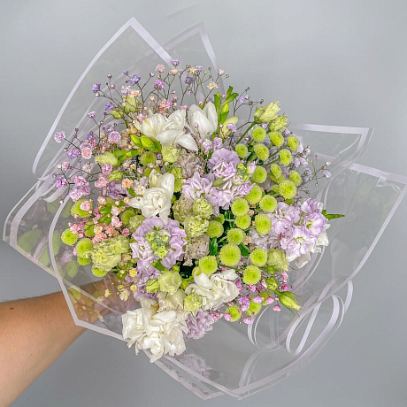 Букет цветов Лавандовая мечта №160 - Фото 4