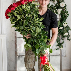 Гигантские розы 150 см - 25шт