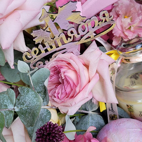 Букет цветов Свеча в букете - Фото 6