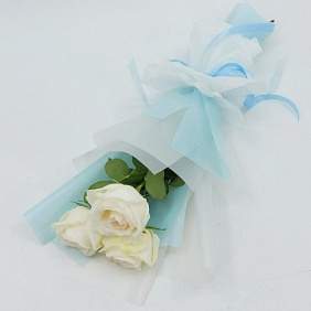 Букет цветов "Ароматный комплимент Вайт ОХара"