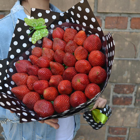 Букет цветов Запах клубники - Фото 2