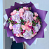 Авторский букет цветов Сиреневая дымка - Фото 2