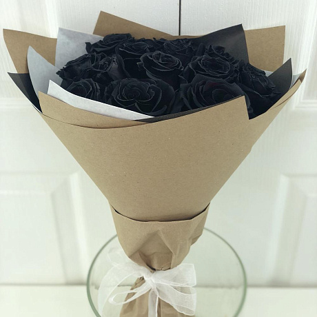 Черные розы на Хэллоуин - Фото 3