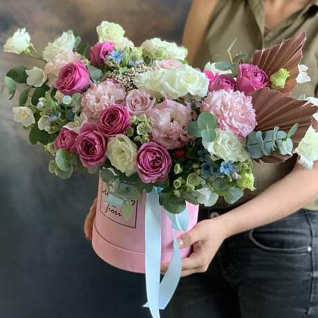 Букет цветов Нежный зефир №161 - Фото 4