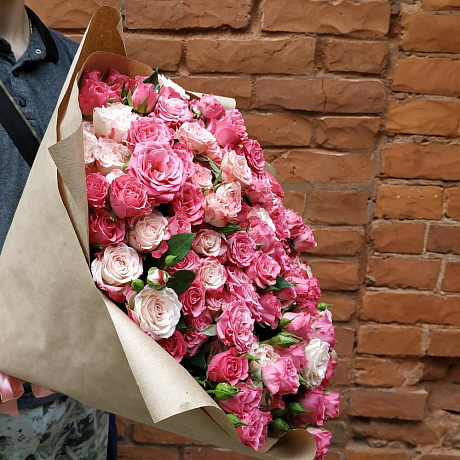 Букет цветов Птица счастья - Фото 4