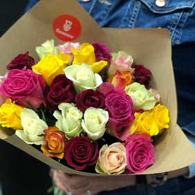 Букет 27 Роз микс "скажут все за вас"
