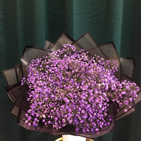 Букет цветов "Сиреневый  фейерверк"